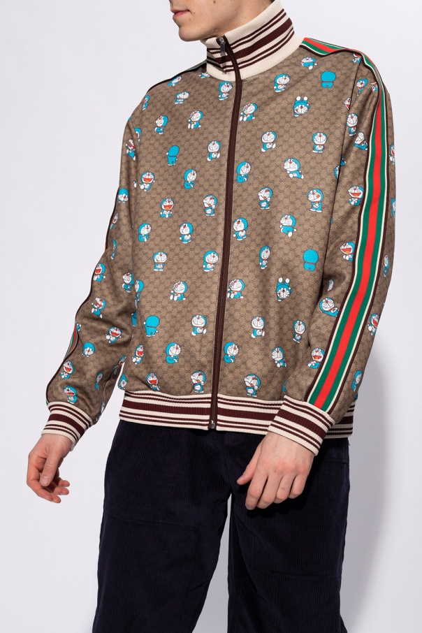 【MAXさん専用】ドラえもん × GUCCI ジップアップジャケット GUCCI×ドラえもん トラックジャケット656609 656609 アイボリー